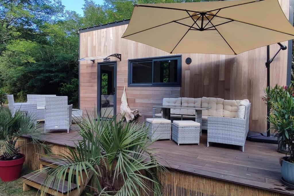 Tiny House Chez Caroline Βίλα Gaillan-en-Médoc Εξωτερικό φωτογραφία